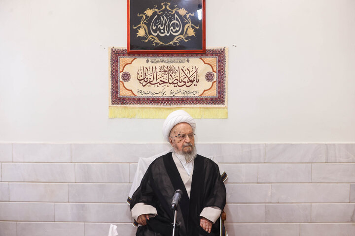 دیدار دکتر قالیباف و آیت‌الله مکارم شیرازی