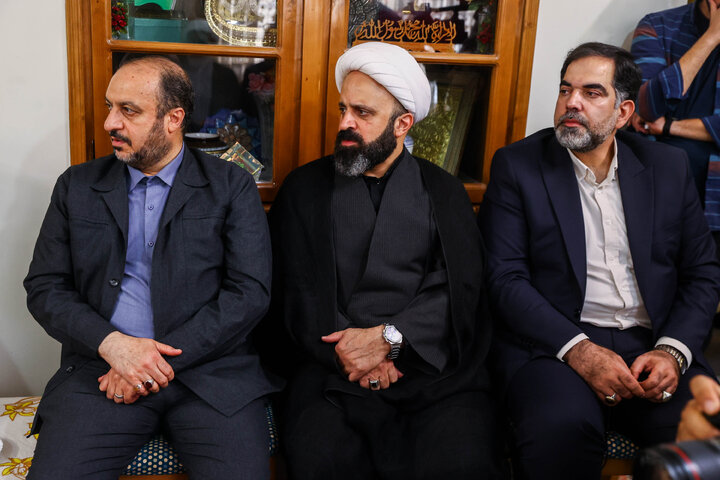 دیدار دکتر قالیباف و آیت‌الله مکارم شیرازی