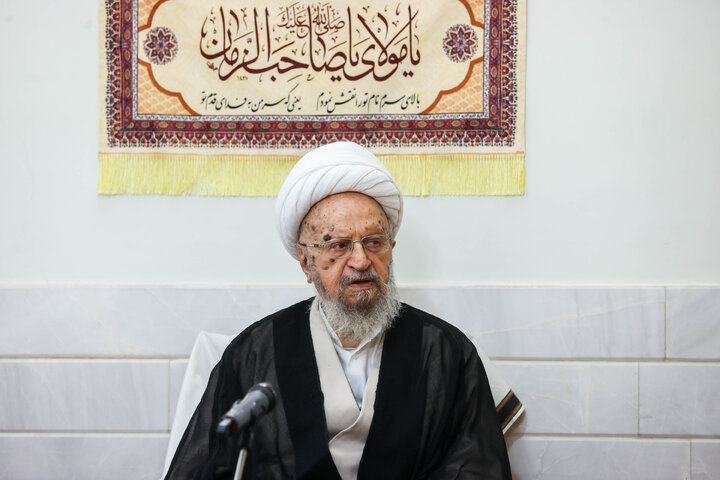 دیدار دکتر قالیباف و آیت‌الله مکارم شیرازی