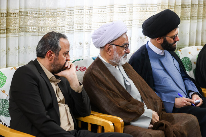 دیدار دکتر قالیباف و آیت‌الله مکارم شیرازی