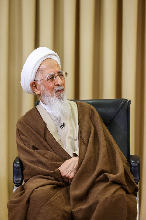 دیدار دکتر قالیباف و آیت‌الله جوادی آملی