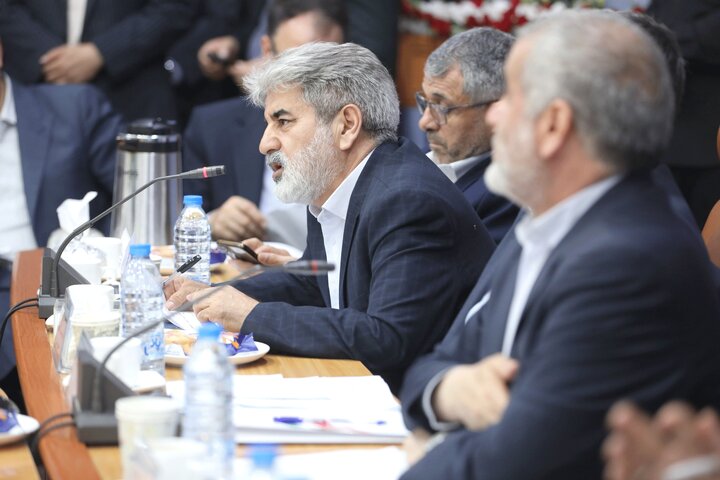 حضور نایب رئیس مجلس در شورای اداری متمرکز شهرستان های پارس آباد، بیله سوار و اصلاندوز