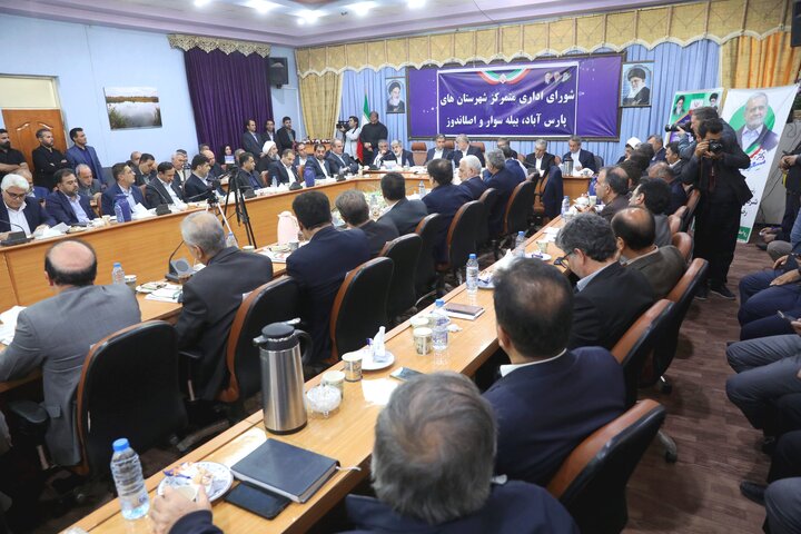 حضور نایب رئیس مجلس در شورای اداری متمرکز شهرستان های پارس آباد، بیله سوار و اصلاندوز