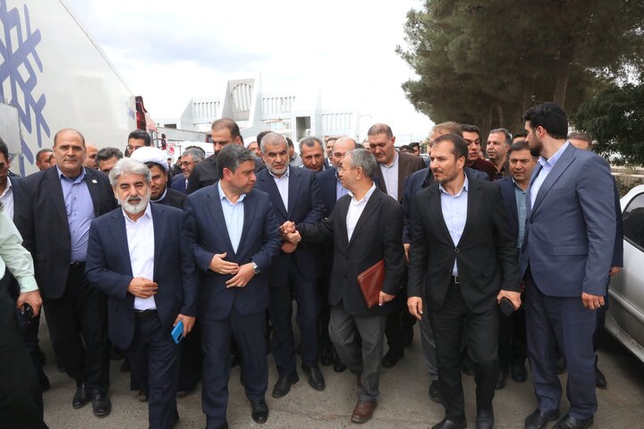 بازدید نایب رئیس مجلس از پایانه مرزی بیله سوار