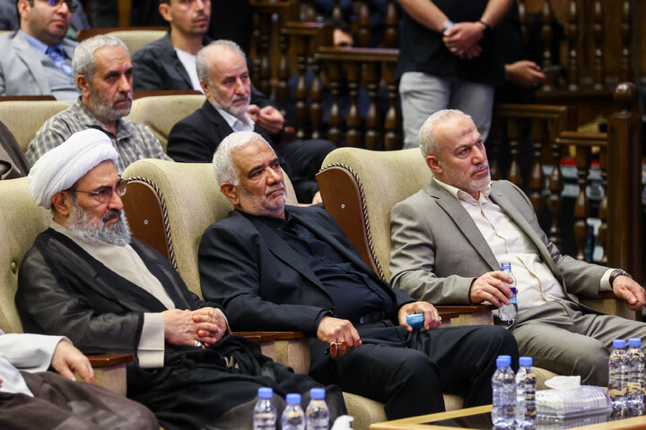 مراسم اولین سالگرد شهادت دبیران کل حزب الله لبنان - قم