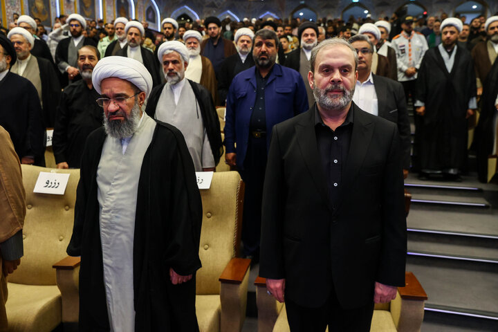 مراسم اولین سالگرد شهادت دبیران کل حزب الله لبنان - قم