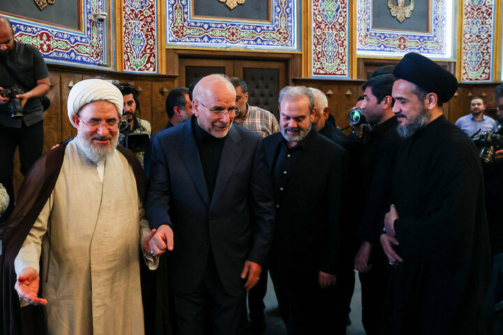 مراسم اولین سالگرد شهادت دبیران کل حزب الله لبنان - قم