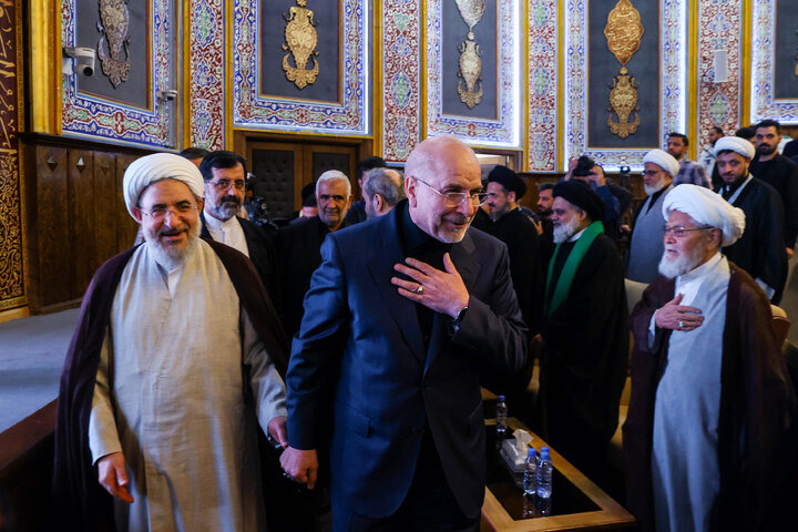 مراسم اولین سالگرد شهادت دبیران کل حزب الله لبنان - قم