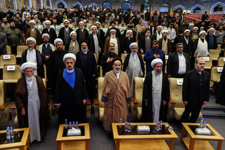 مراسم اولین سالگرد شهادت دبیران کل حزب الله لبنان - قم