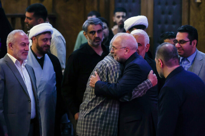 مراسم اولین سالگرد شهادت دبیران کل حزب الله لبنان - قم