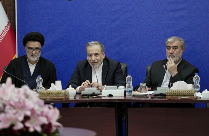 نشست کمیسیون امنیت ملی و سیاست خارجی مجلس با وزیر امور خارجه