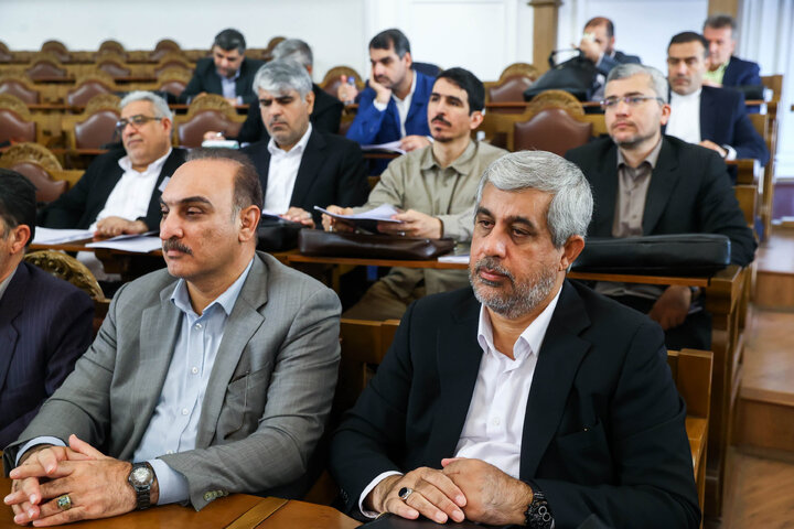 اولین همایش هیأت مرکزی نظارت بر انتخابات شوراهای اسلامی کشور با هیأت‌های عالی نظارت استان‌ها با حضور دکتر قالیباف