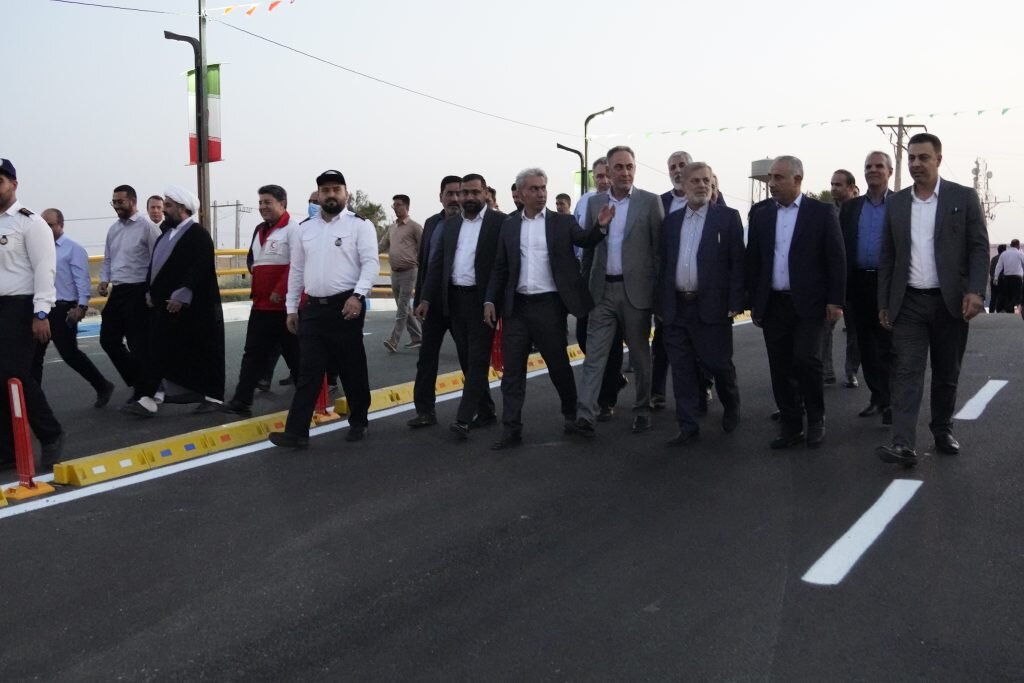 افتتاح پل همسطح پتروشیمی بندرامام با تأمین مالی ۱۱ میلیارد تومانی