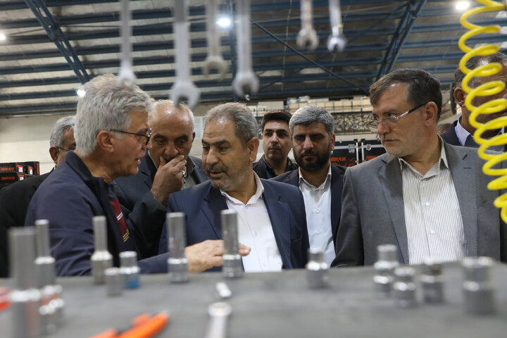 بازدید از چند شرکت دانش بنیان در پارک فن آوری استان