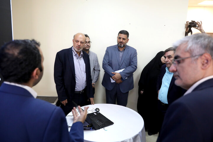بازدید از نمایشگاه محصولات فن آورانه واقع در پارک علمی فن اوری