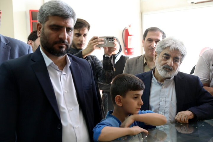 بازدید از نمایشگاه محصولات فن آورانه واقع در پارک علمی فن اوری