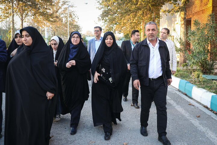 بازدید اعضای فراکسیون های زنان و ورزش از مرکز ملی فوتبال ایران