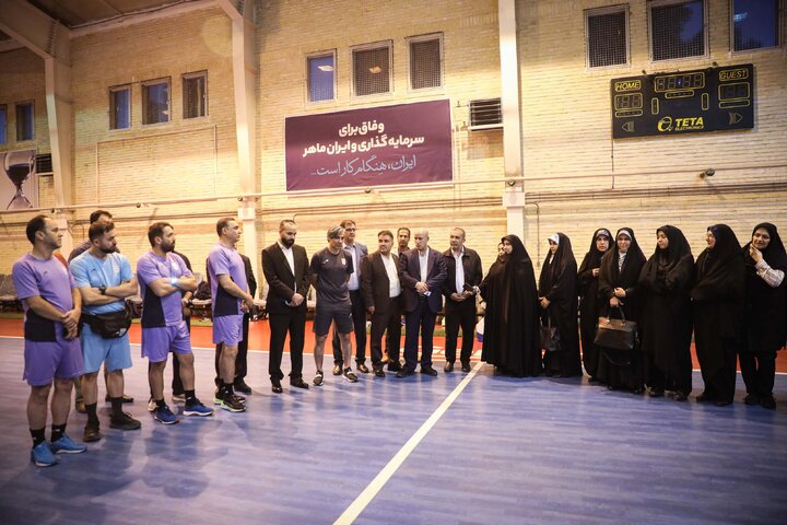 بازدید اعضای فراکسیون های زنان و ورزش از مرکز ملی فوتبال ایران