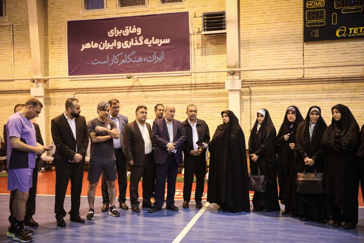 بازدید اعضای فراکسیون های زنان و ورزش از مرکز ملی فوتبال ایران
