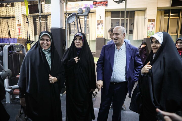 بازدید اعضای فراکسیون های زنان و ورزش از مرکز ملی فوتبال ایران