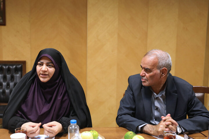 نشست رئیس فراکسیون کارگری با رئیس کانون انجمنهای صنفی کارگری ایران