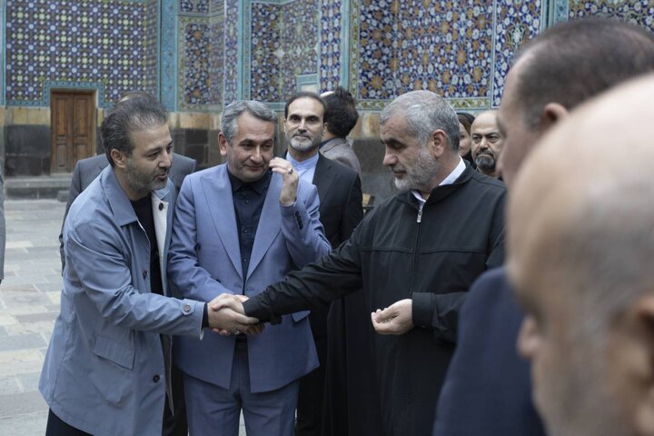 بازدید اعضای کمیسیون عمران از پایگاه میراث جهانی شیخ صفی الدین اردبیلی