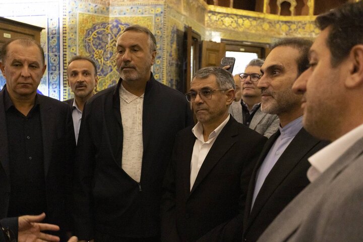 بازدید اعضای کمیسیون عمران از پایگاه میراث جهانی شیخ صفی الدین اردبیلی