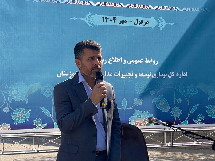 حضور پاپی‌زاده در آیین کلنگ زنی مدرسه ۱۲ کلاسه روستای مهاجرین دزفول/ساخت این مدرسه با امکانات مطلوب خواهد بود