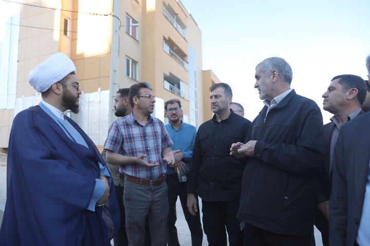 بازدید نیکزاد از مسکن مهر شهرستان سپیدان
