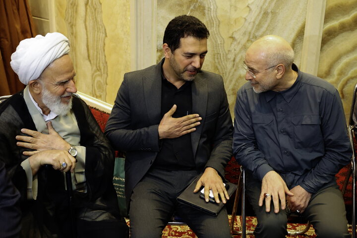حضور دکتر قالیباف در مراسم ختم سردار علیرضا افشار