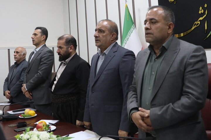 جلسه جمع بندی سفر نظارتی رییس کمیسون کشاورزی به شهرستان پیرانشهر
