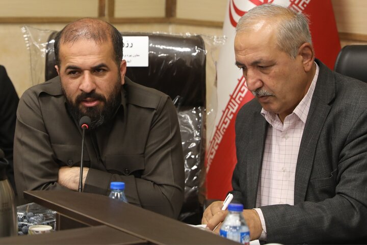 نشست جمع بندی مصوبات سفر کمیسیون کشاورزی مجلس به شهرستان میرآباد آذربایجان غربی