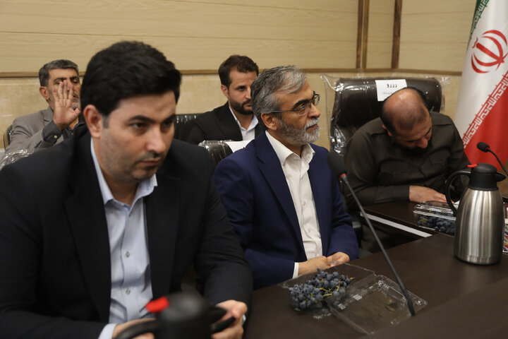نشست جمع بندی مصوبات سفر کمیسیون کشاورزی مجلس به شهرستان میرآباد آذربایجان غربی