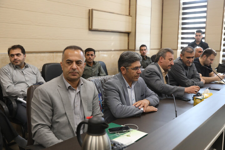نشست جمع بندی مصوبات سفر کمیسیون کشاورزی مجلس به شهرستان میرآباد آذربایجان غربی