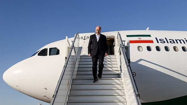 دکتر قالیباف دقایقی قبل وارد فرودگاه مشهد شد