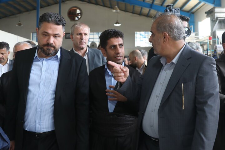 بازدید از کارخانه سورتینگ کشمش در سردشت