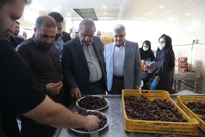 بازدید از کارخانه سورتینگ کشمش در سردشت