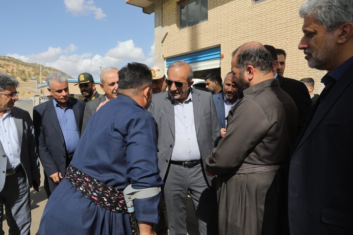 بازدید از تسویه خانه آب آشامیدنی سردشت