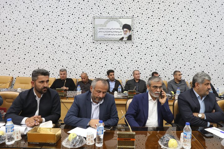 جلسه جمع بندی مصوبات سفر  به شهرستان سردشت