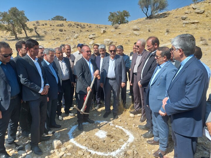 آغاز عملیات اجرایی پروژه آبخیزداری حوزه سد دلواری