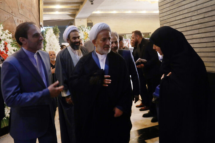 مراسم ختم مادر الهام ازاد نماینده مردم نایین ،خورو بیابانک