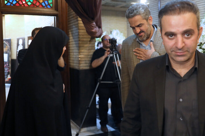 مراسم ختم مادر الهام ازاد نماینده مردم نایین ،خورو بیابانک