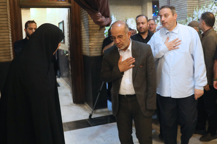 مراسم ختم مادر الهام ازاد نماینده مردم نایین ،خورو بیابانک