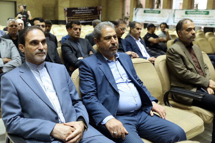 مراسم ختم مادر الهام ازاد نماینده مردم نایین ،خورو بیابانک
