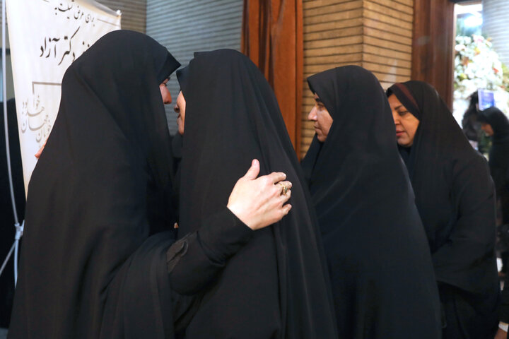 مراسم ختم مادر الهام ازاد نماینده مردم نایین ،خورو بیابانک