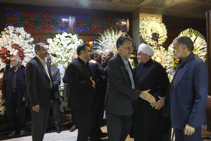 مراسم ختم مادر الهام ازاد نماینده مردم نایین ،خورو بیابانک