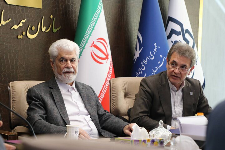 نشست اعضای کمیسیون بهداشت مجلس با مدیرعامل بیمه سلامت ایران