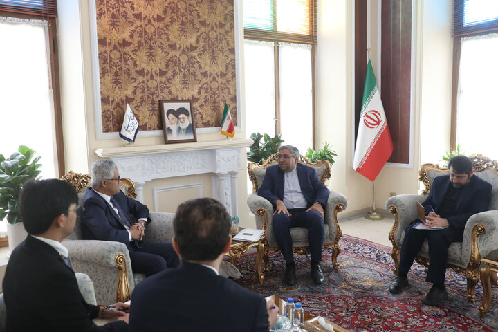 دیدار سفیر جدید اندونزی با دستیار ویژه رئیس مجلس رد امور بین الملل