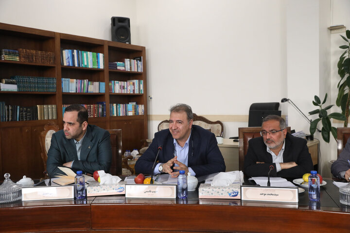 نشست ۵ آبان ۱۴۰۴ کمیسیون اصل ۹۰ با حضور مسولان سازمان انتقال خون ایران