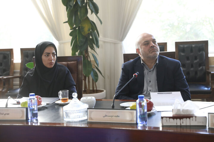نشست ۵ آبان ۱۴۰۴ کمیسیون اصل ۹۰ با حضور مسولان سازمان انتقال خون ایران